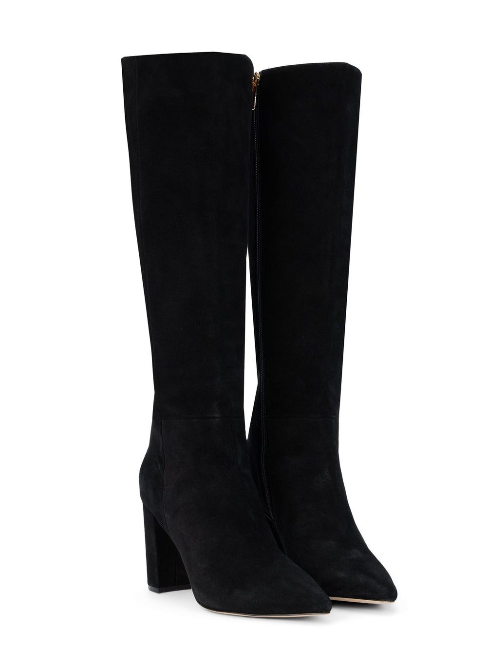 Christiane Knee High Boot in Black Suede