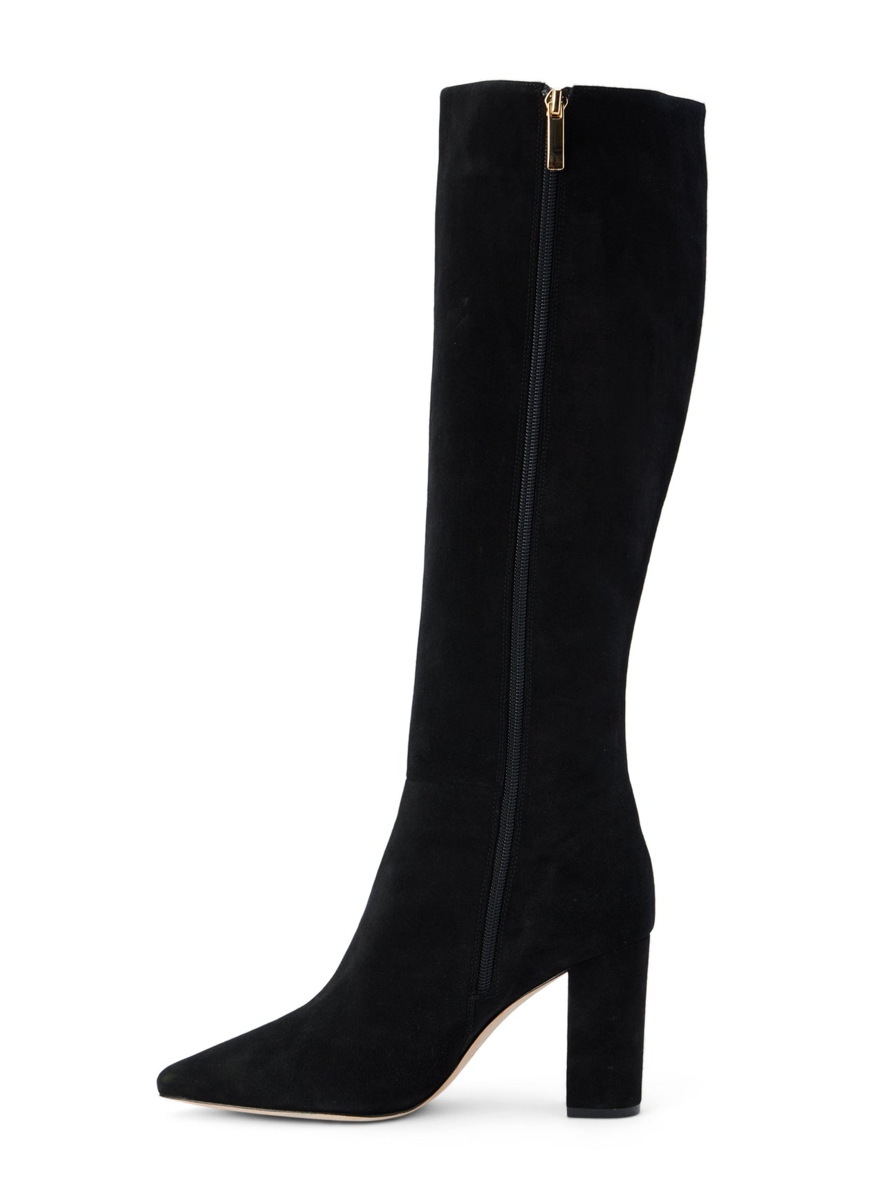 Christiane Knee High Boot in Black Suede