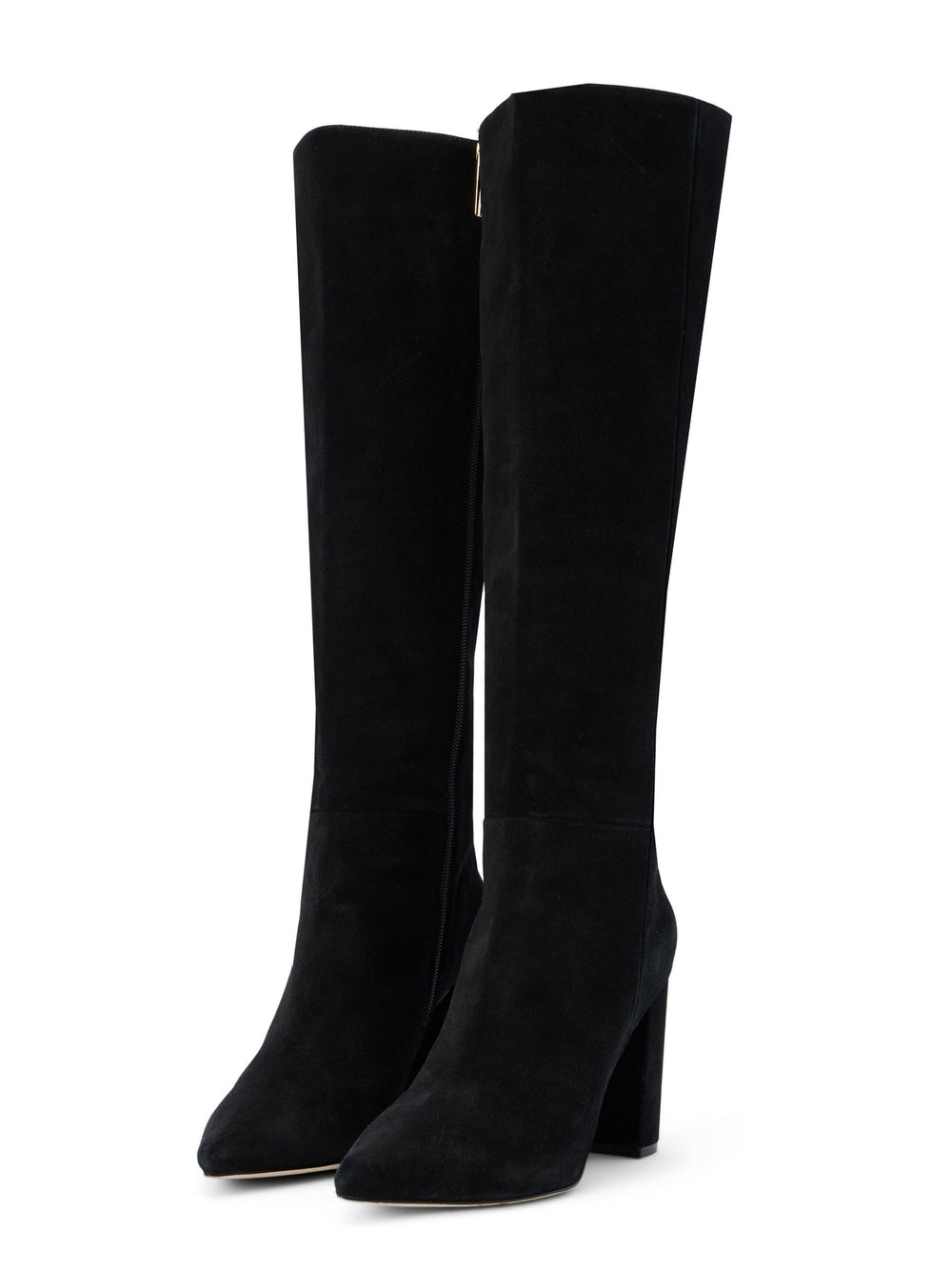 Christiane Knee High Boot in Black Suede