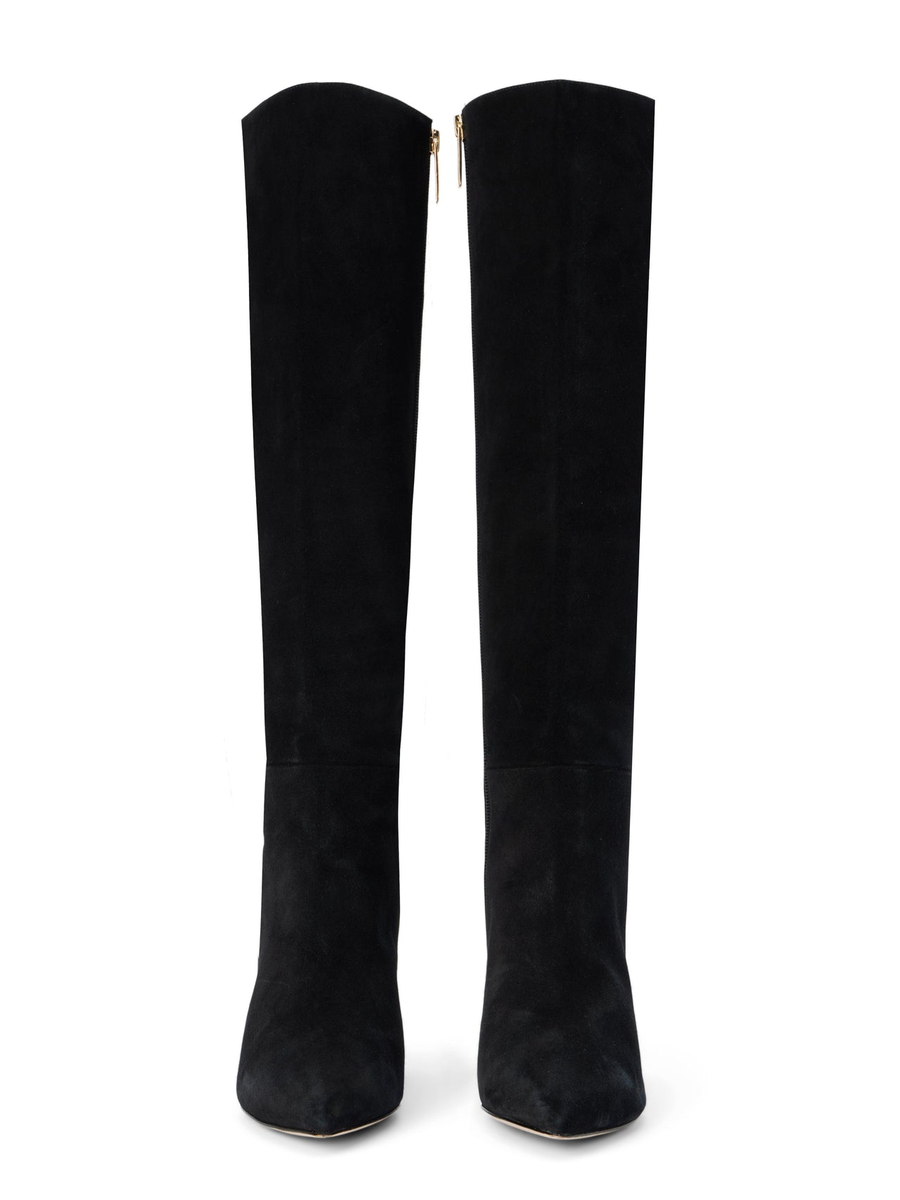 Christiane Knee High Boot in Black Suede