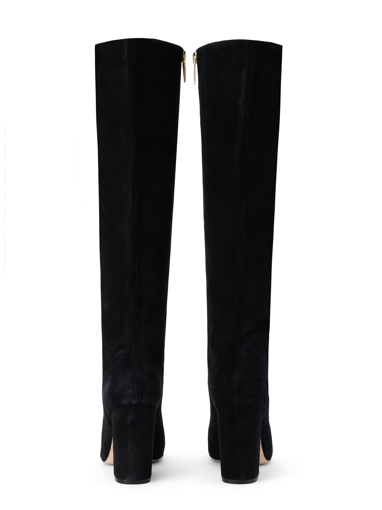 Christiane Knee High Boot in Black Suede