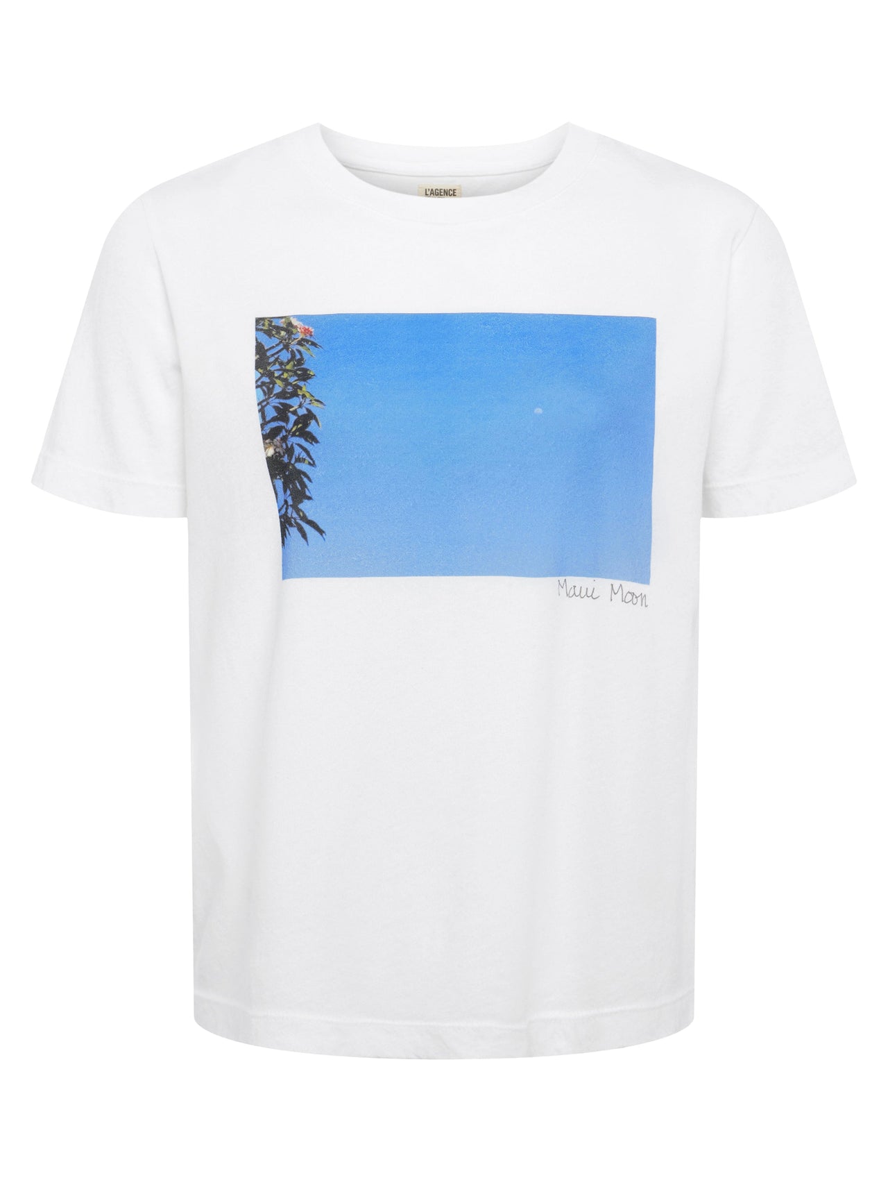 Leilani Maui Moon Tee in White