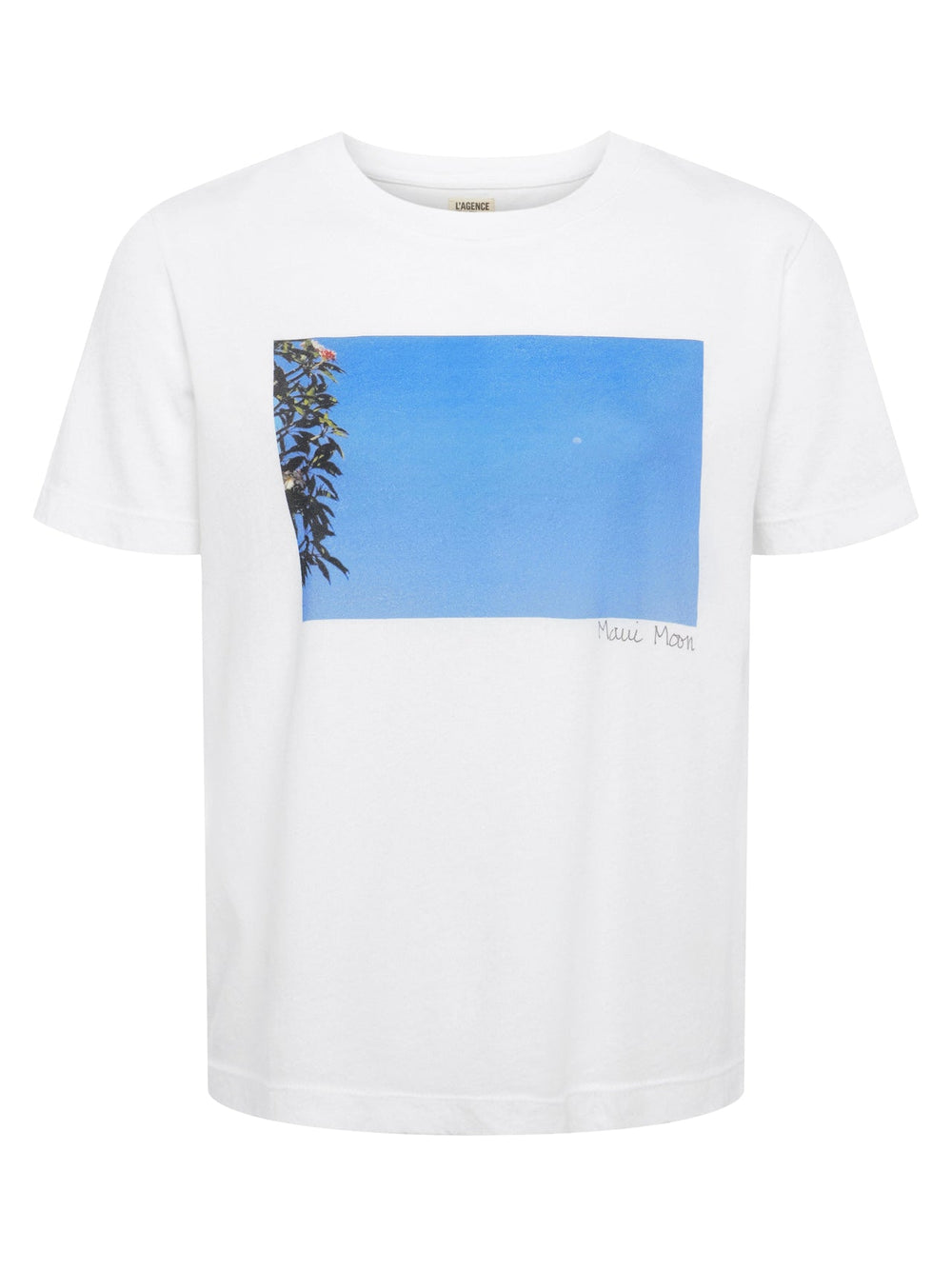 Leilani Maui Moon Tee in White