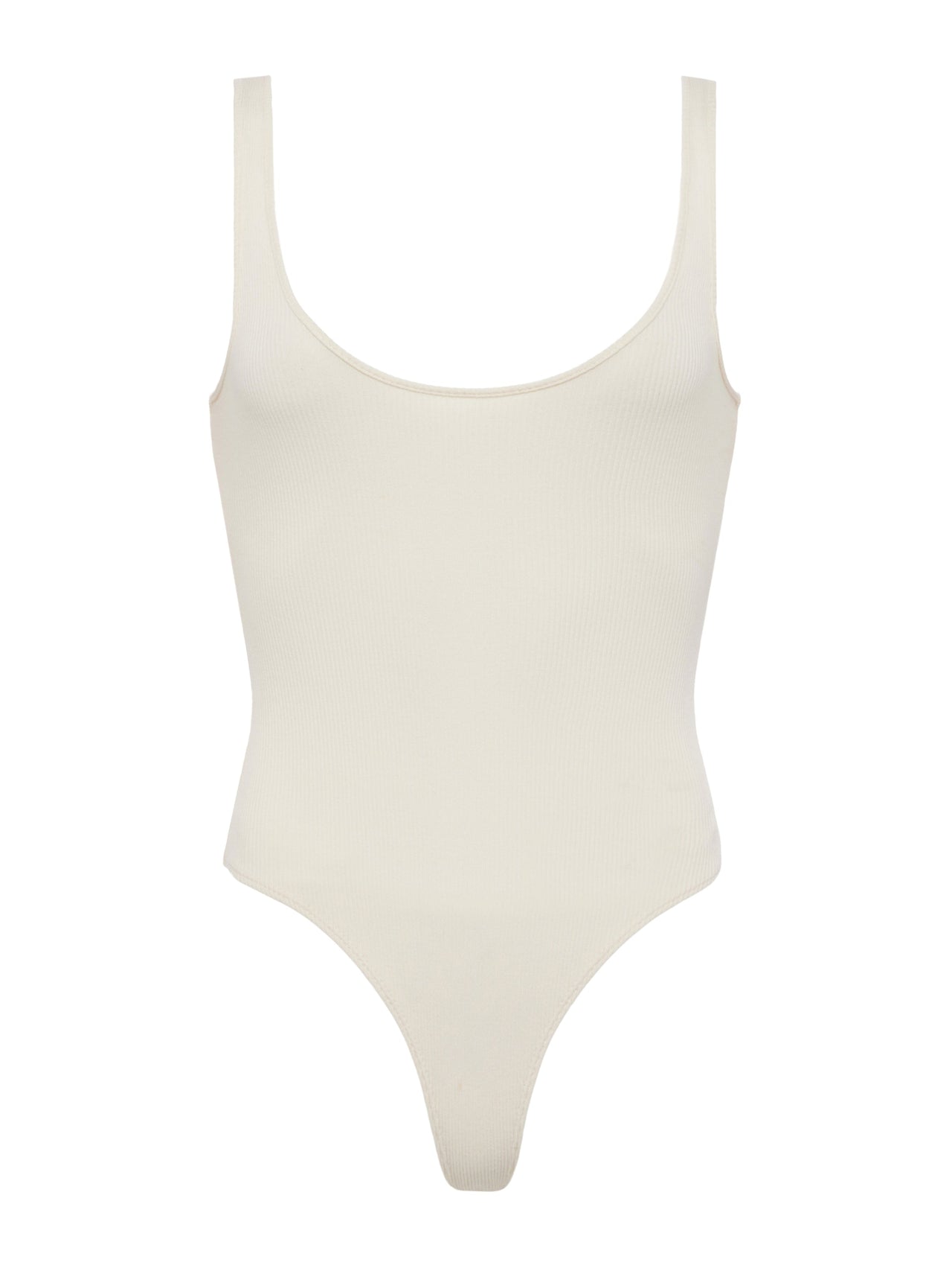 Nica Scoopneck Bodysuit in Ivory