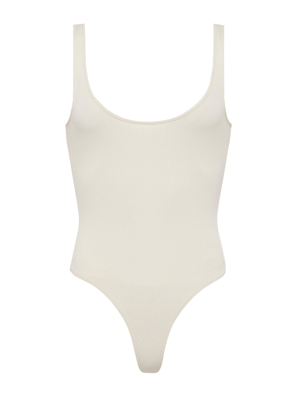 Nica Scoopneck Bodysuit in Ivory