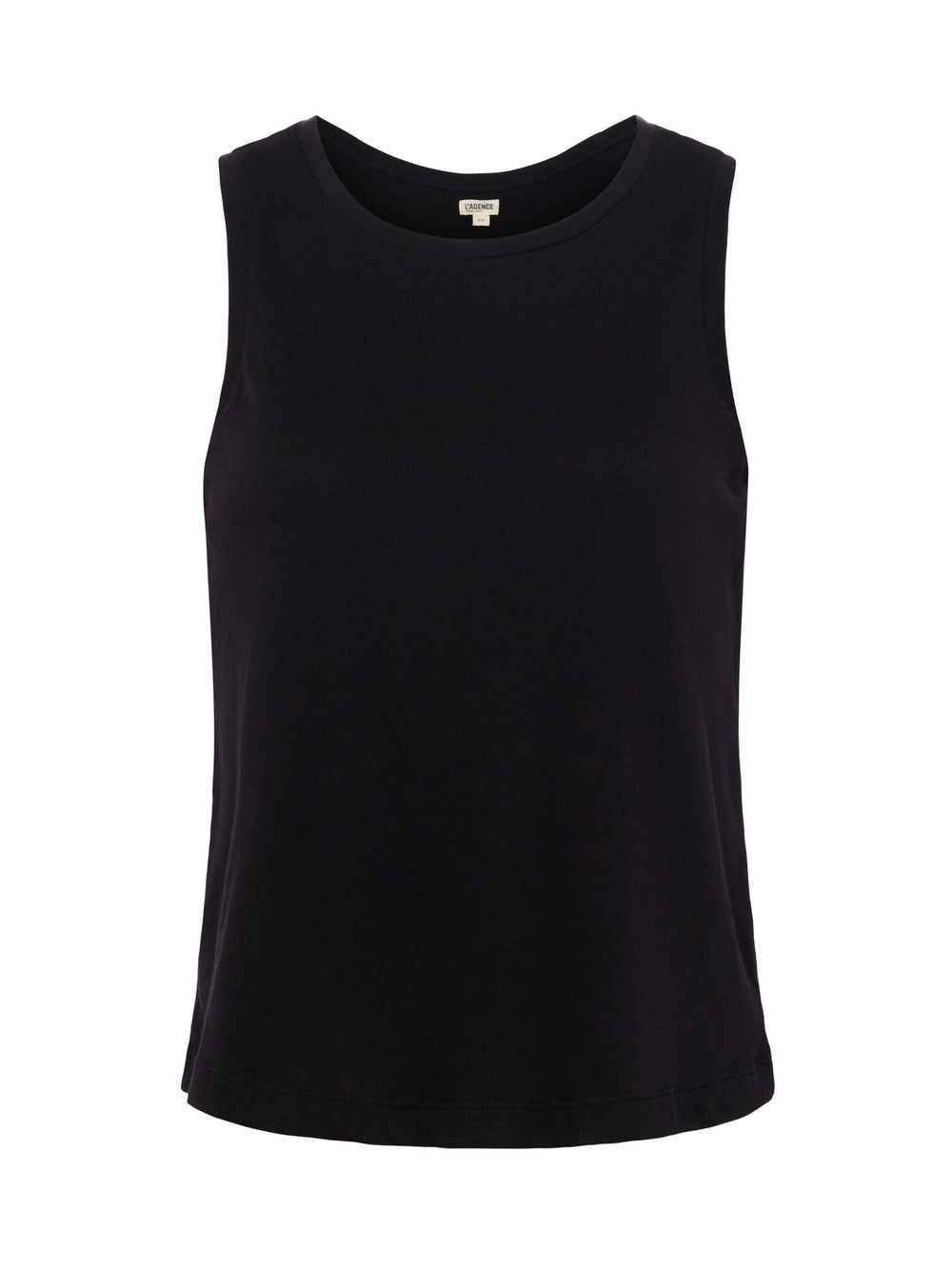 Mikaela Cotton Tank in Black