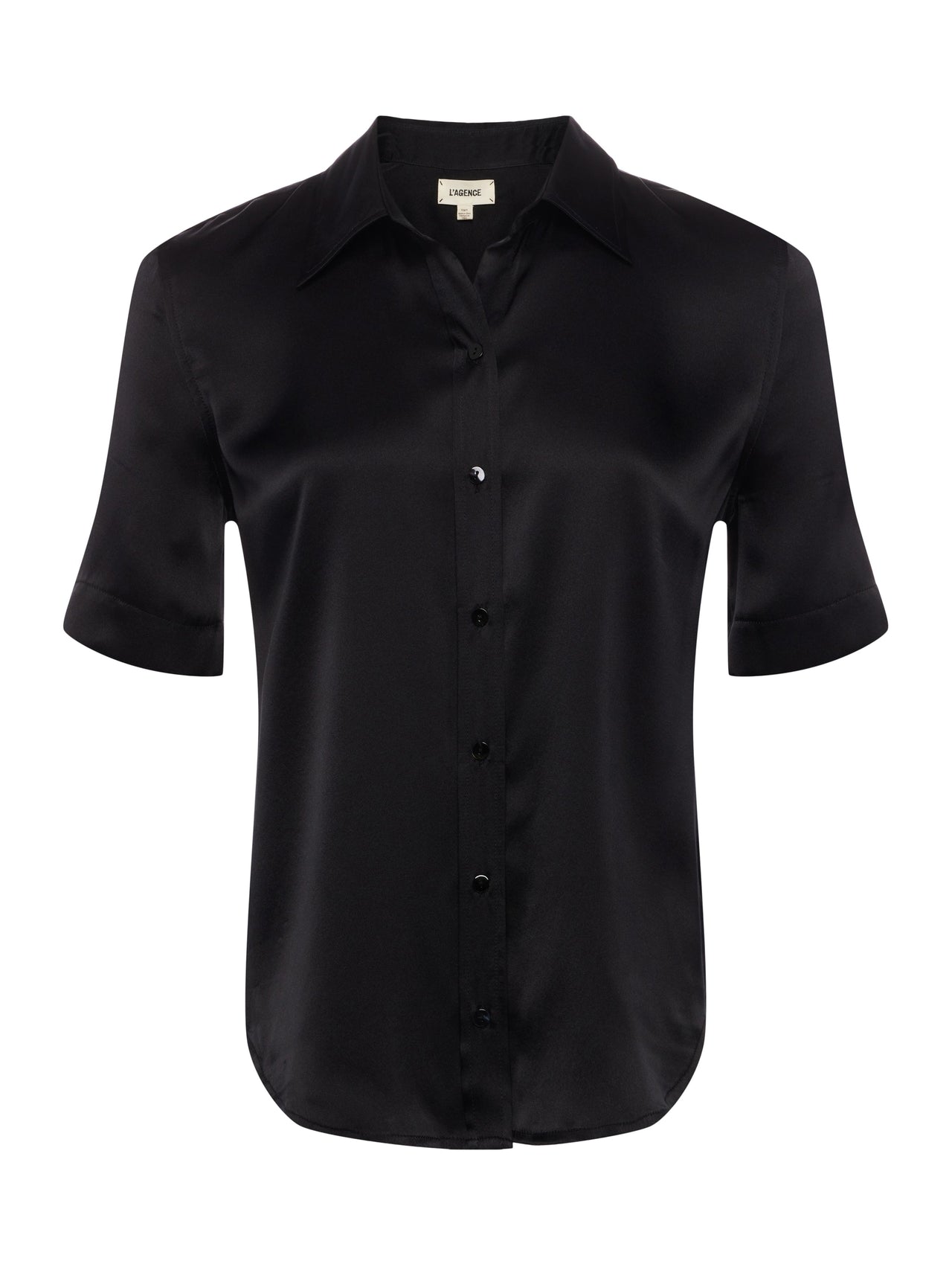 Ellah Silk Blouse in Black