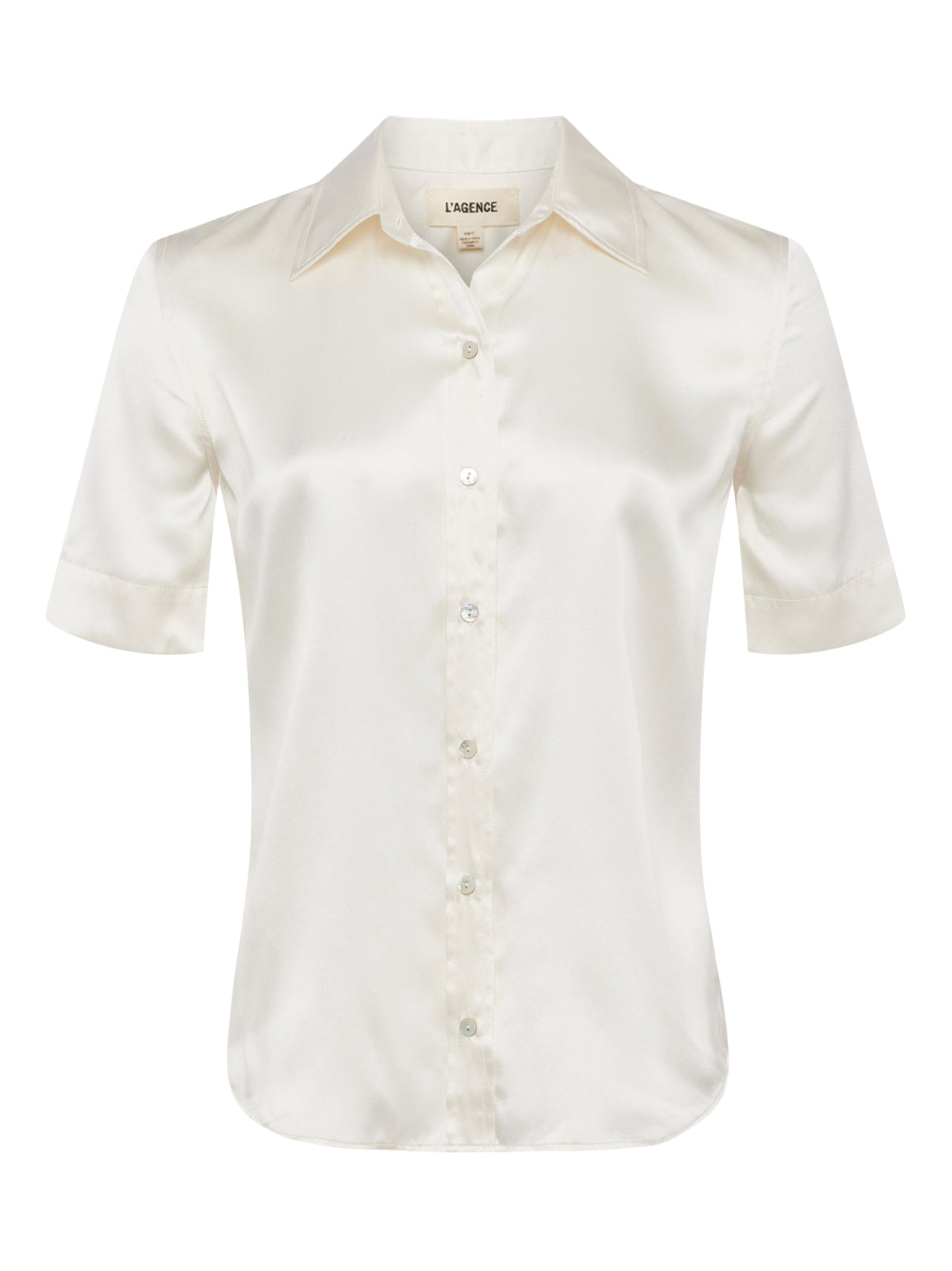 Ellah Silk Blouse in Ivory