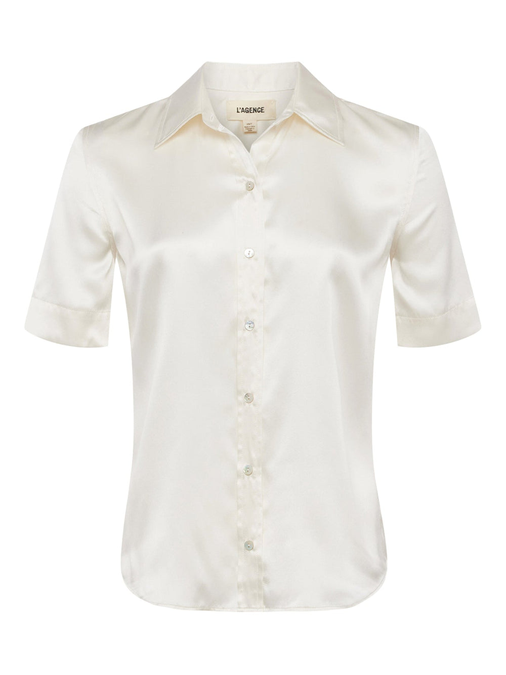 Ellah Silk Blouse in Ivory
