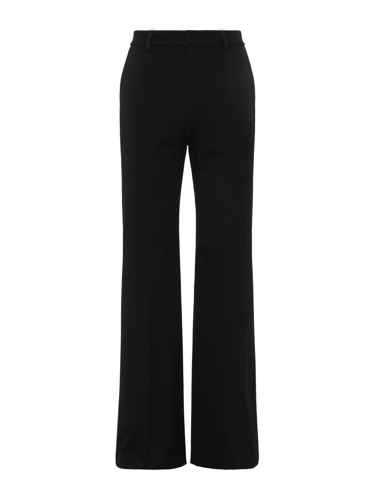 Livvy Straight-Leg Trouser in Black