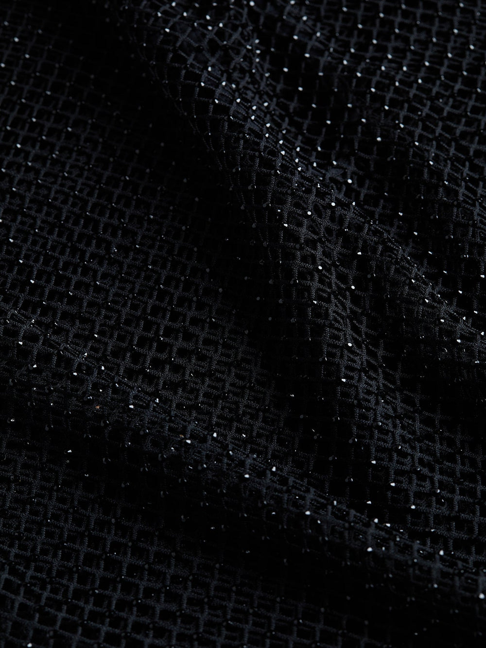 Sara Mesh Cover-Up Dress in Black