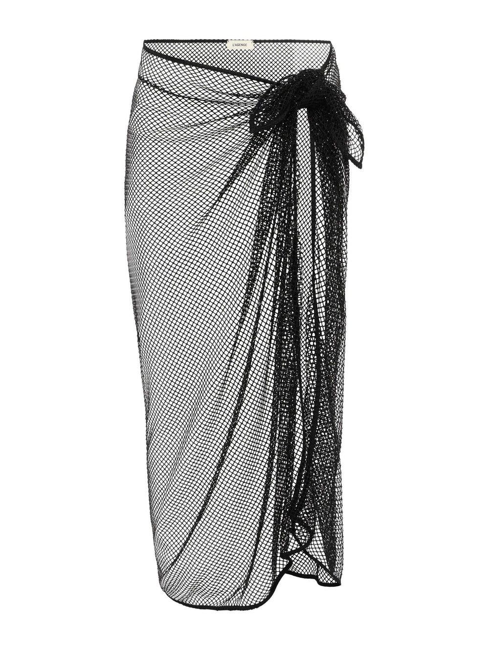 Maribel Mesh Pareo in Black