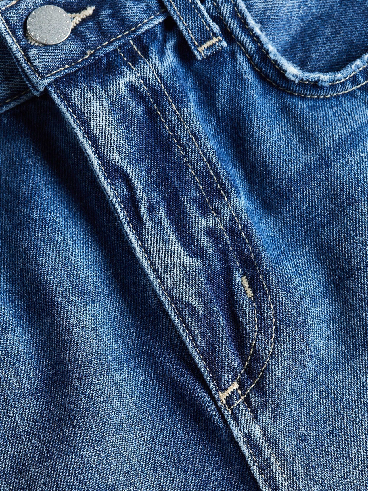 Clark High-Rise Distressed Jean Short in Brentwood
