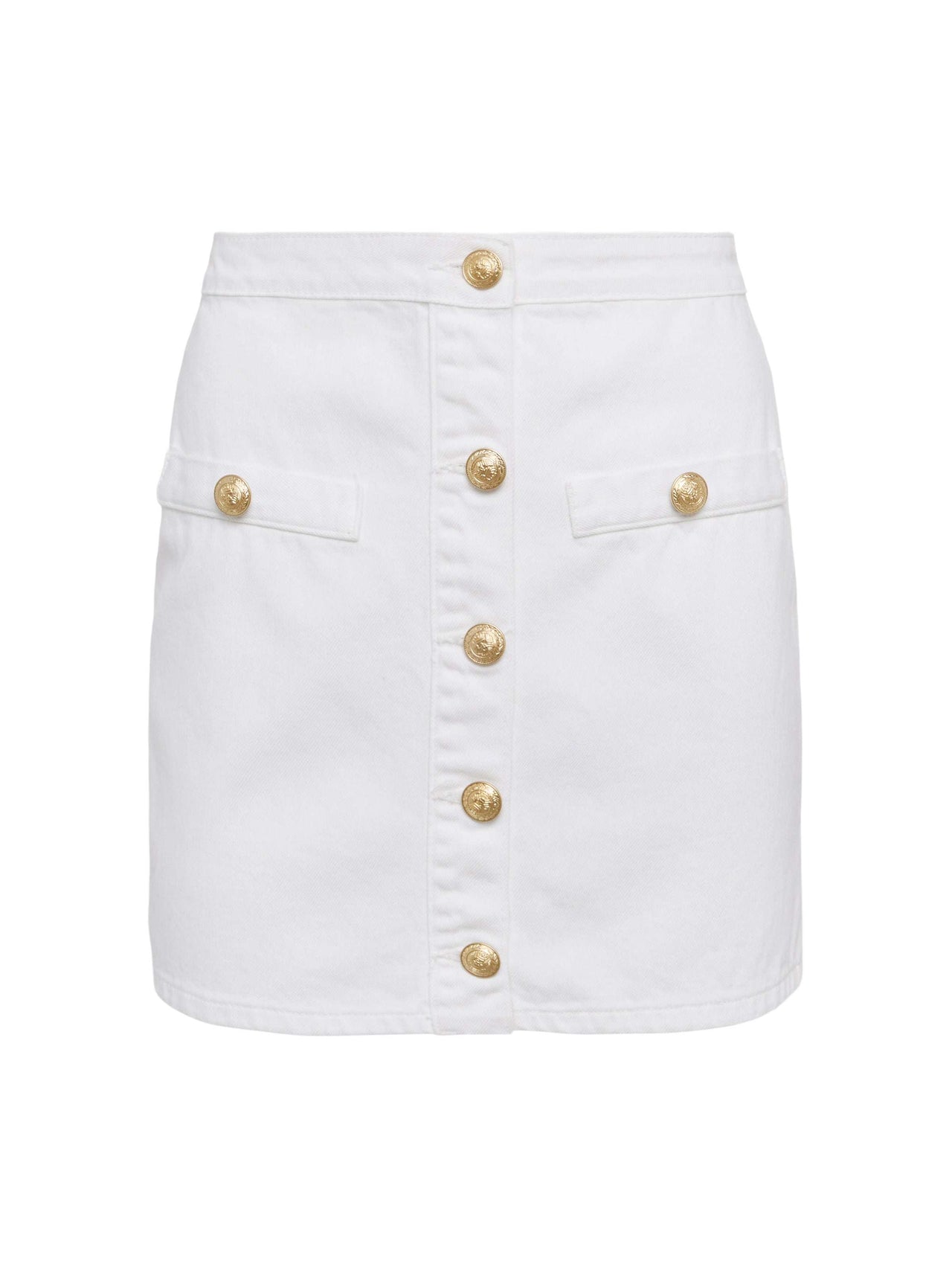Kris Jean Mini Skirt in Blanc