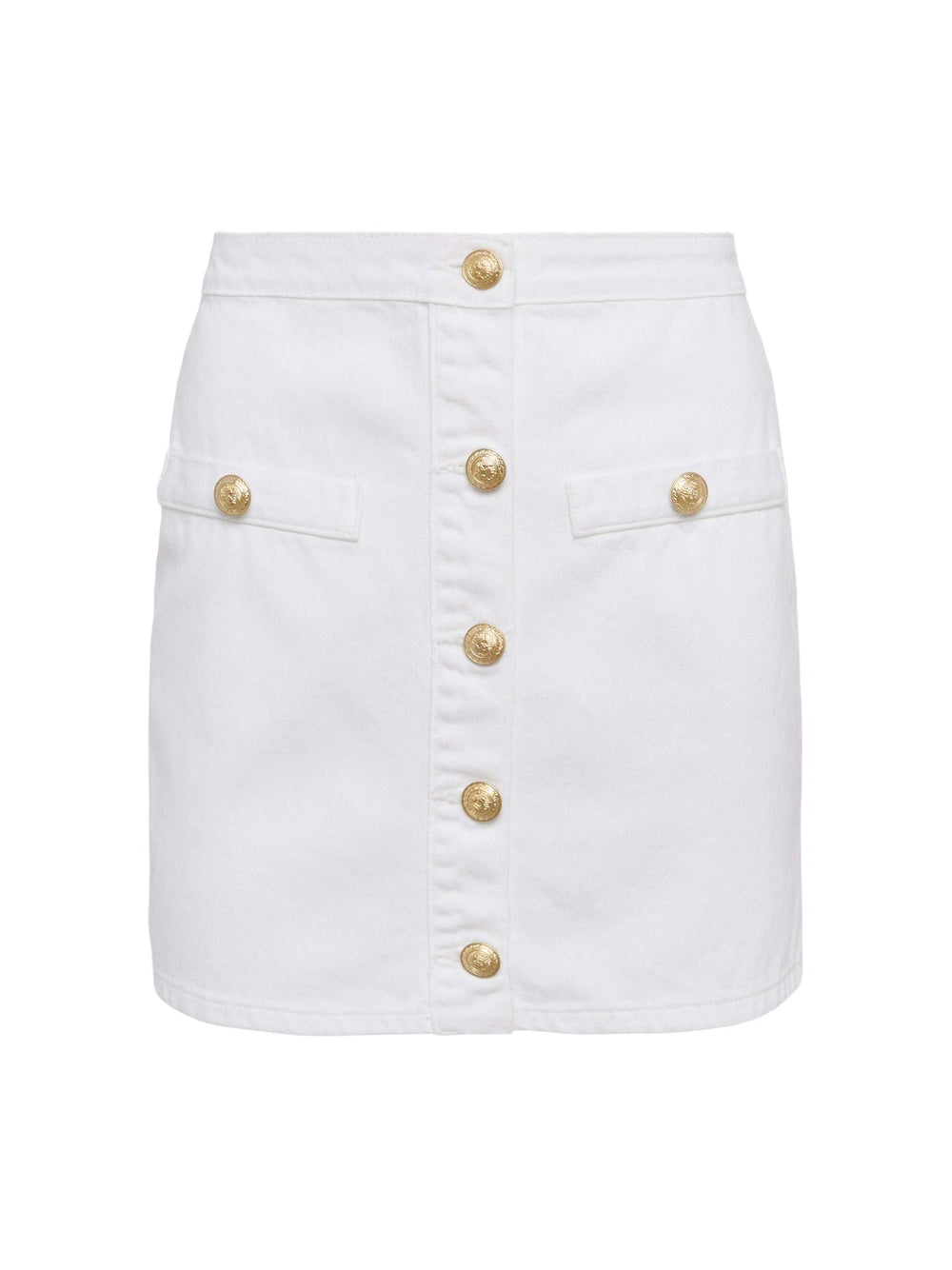 Kris Jean Mini Skirt in Blanc