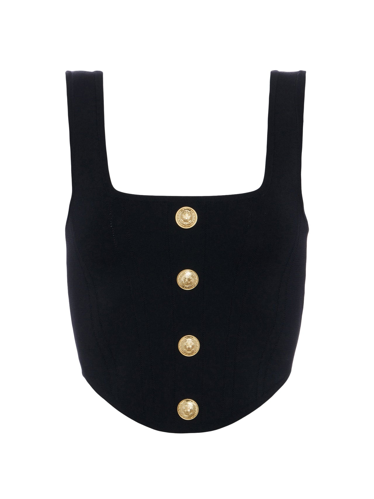Saga Top in Black/Gold