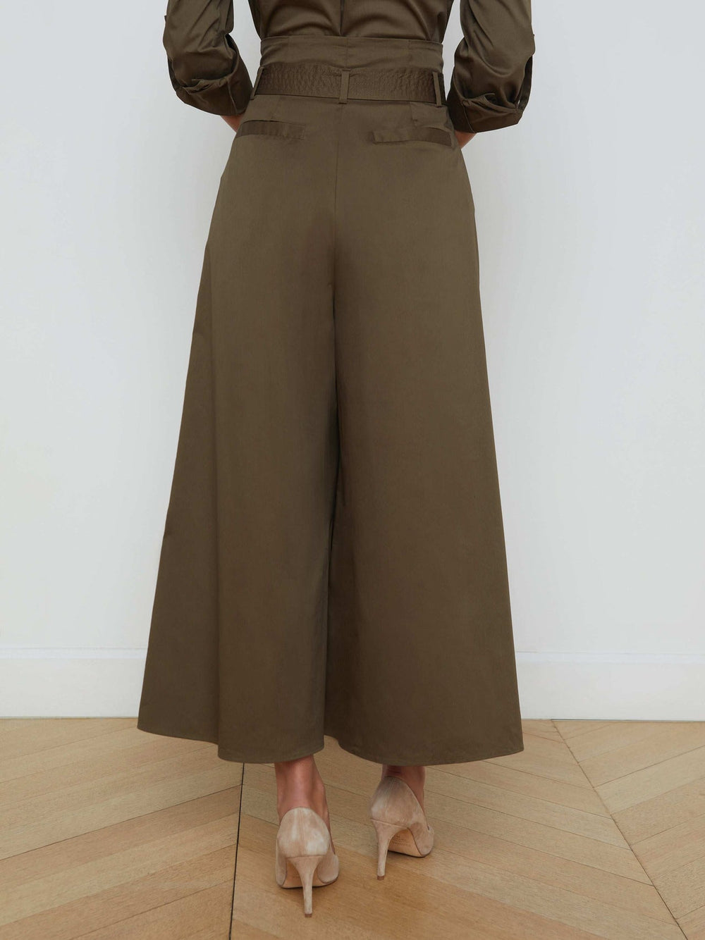 Lowen Paperbag Pant in Pine