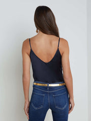 Lexi Silk Camisole in Midnight