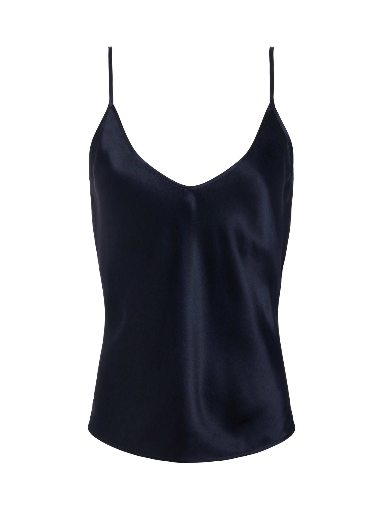 Lexi Silk Camisole in Midnight