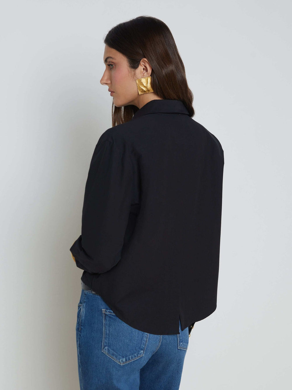 Cosette Shirt in Black/Gold