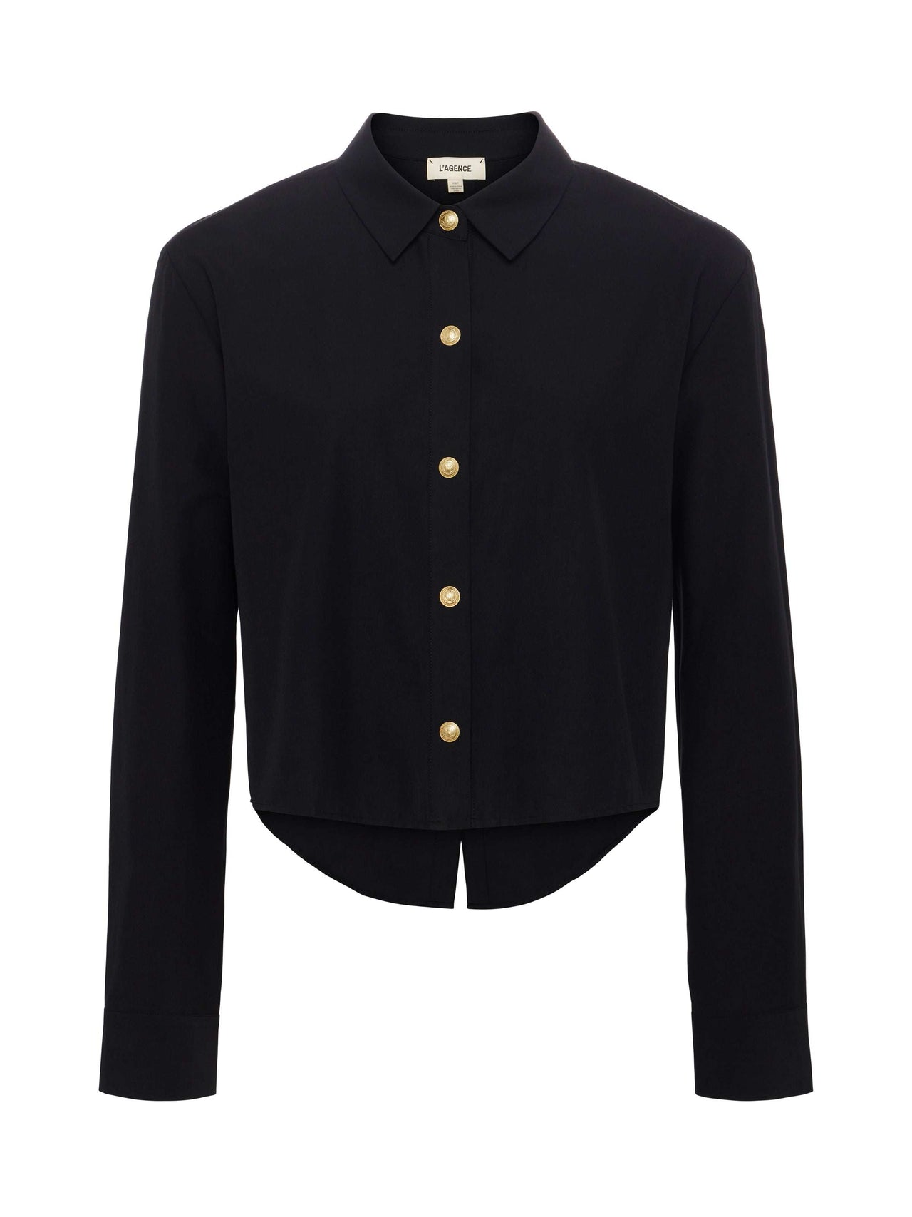 Cosette Shirt in Black/Gold