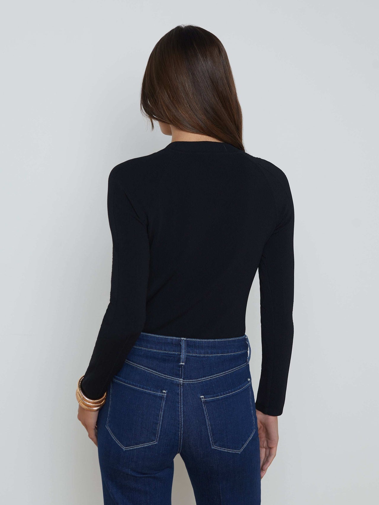 Gretchen Pullover in Black/Gold