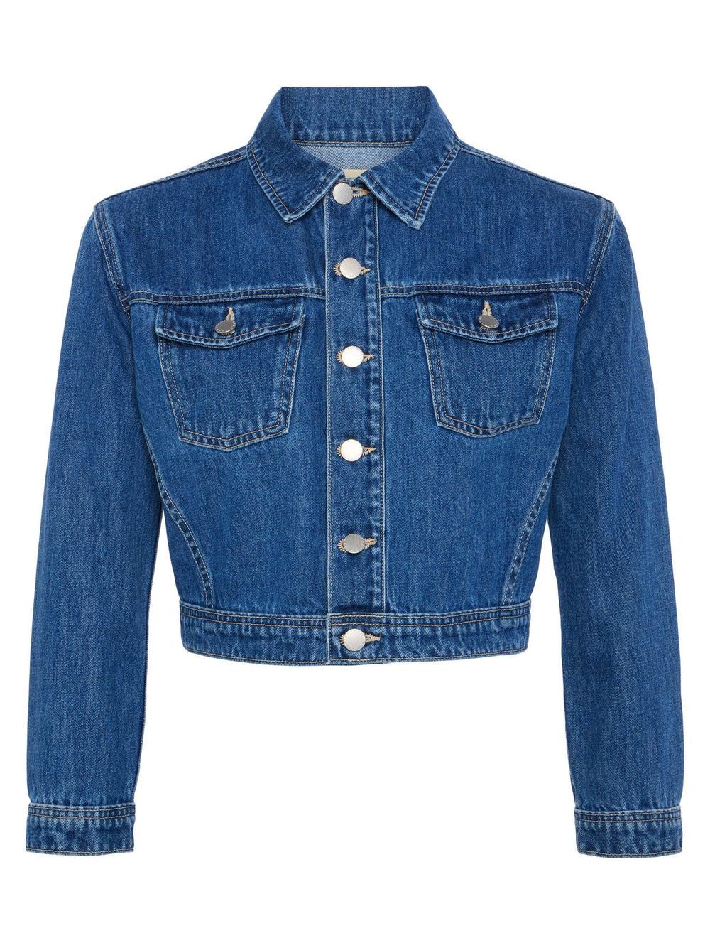 Koda Cropped Jean Jacket in Glendora