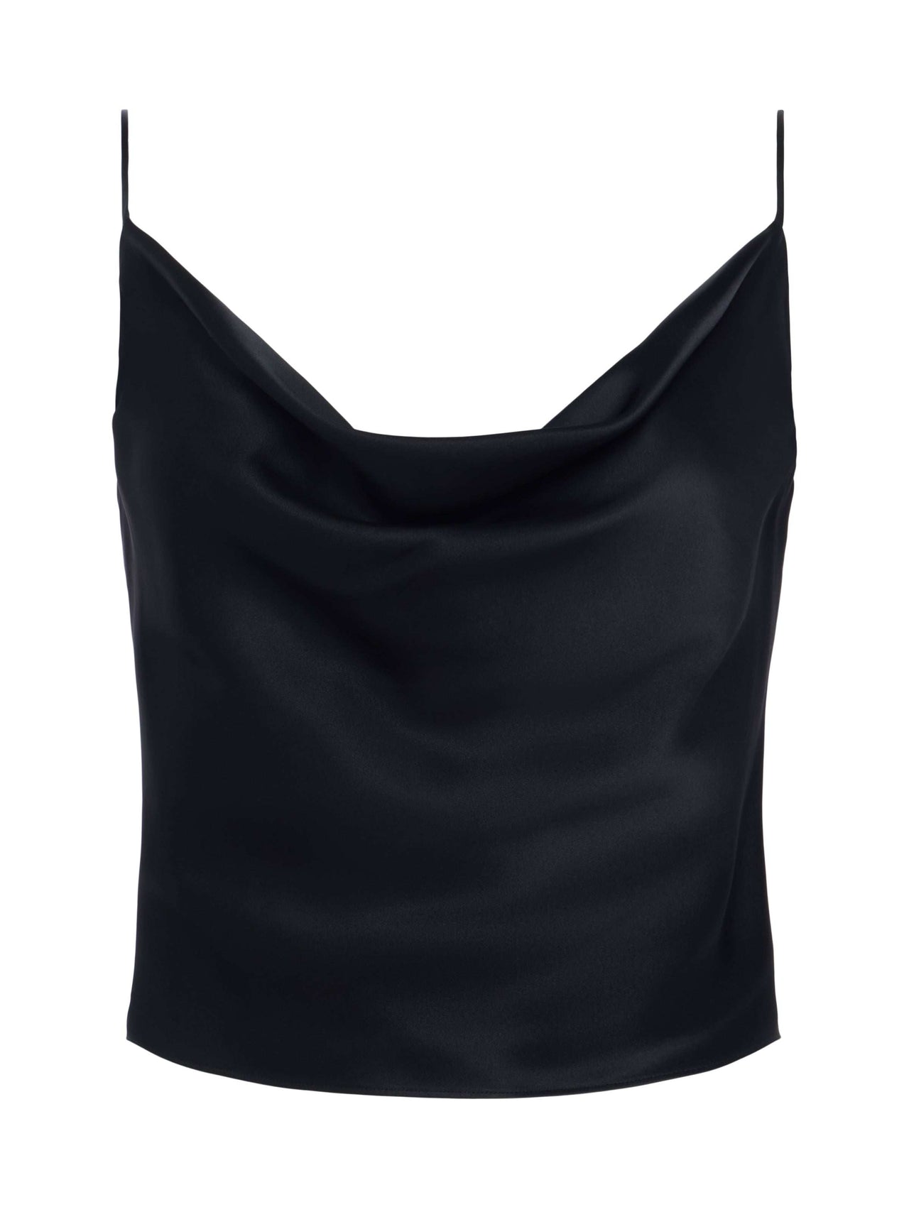 Calista Silk Camisole in Black