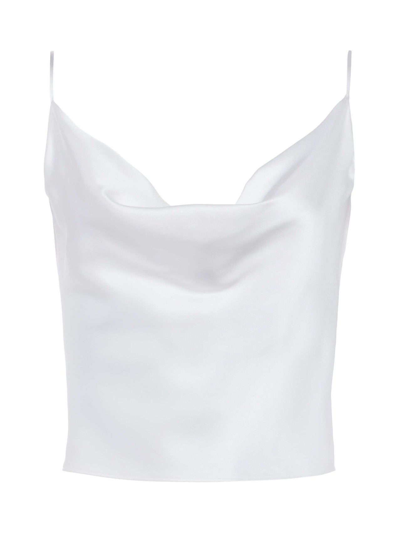 Calista Silk Camisole in White