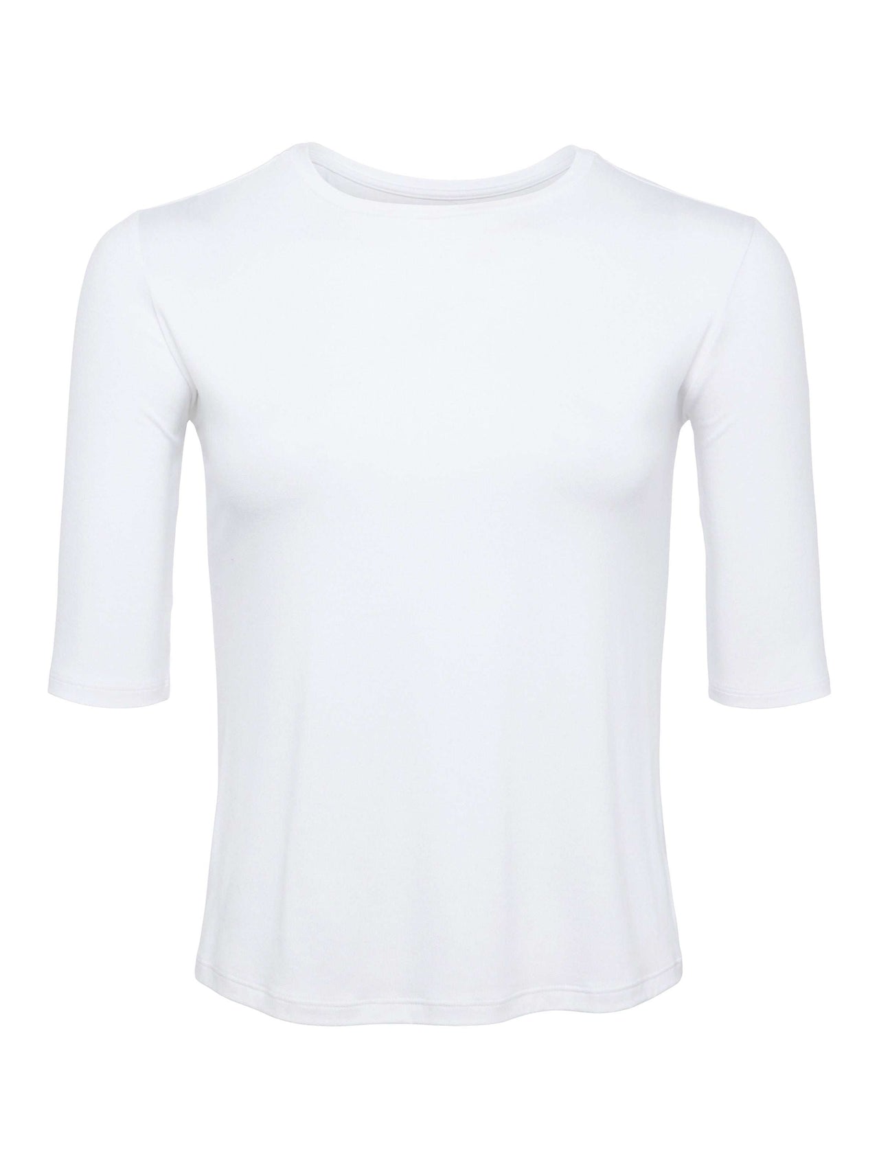 Saundra Jersey Tee in White