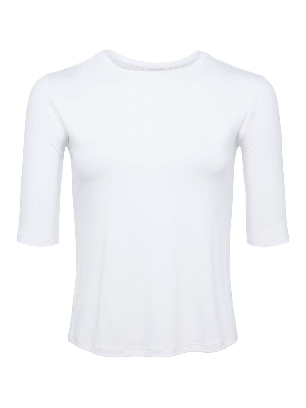 Saundra Jersey Tee in White