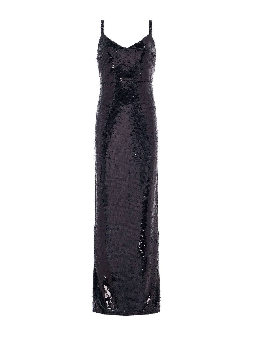 Karma Sequin Maxi Dress in Black