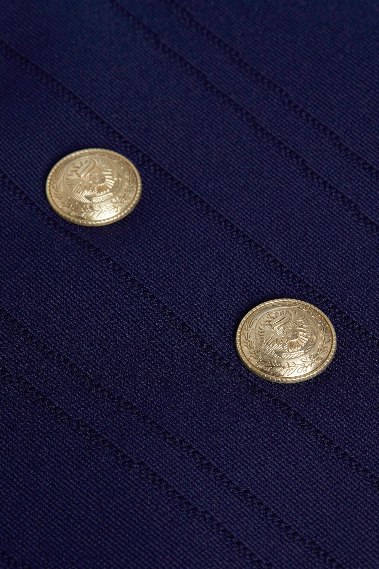 Saga Top in Midnight/Gold