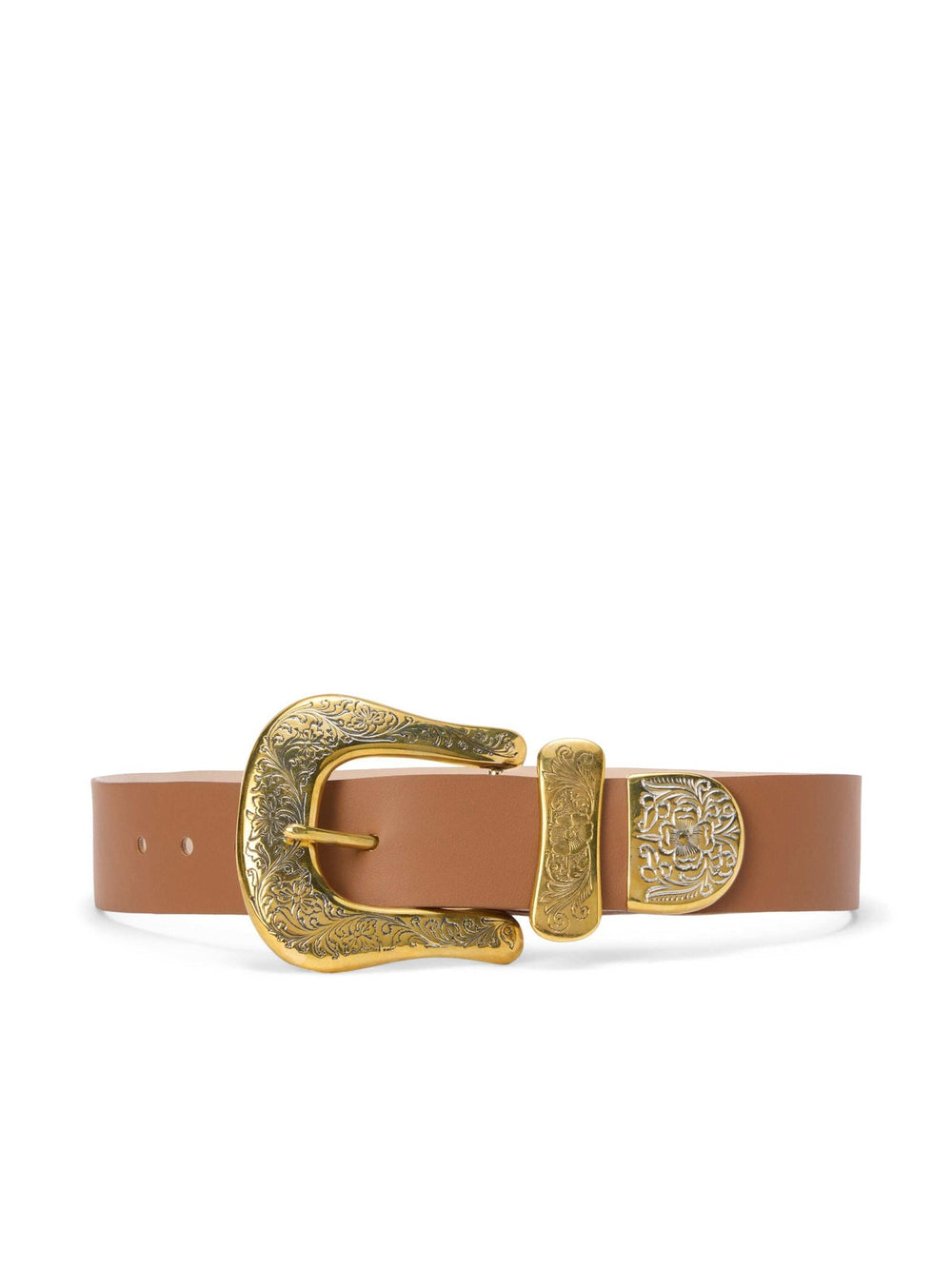 Ximena Belt in Tan Smooth