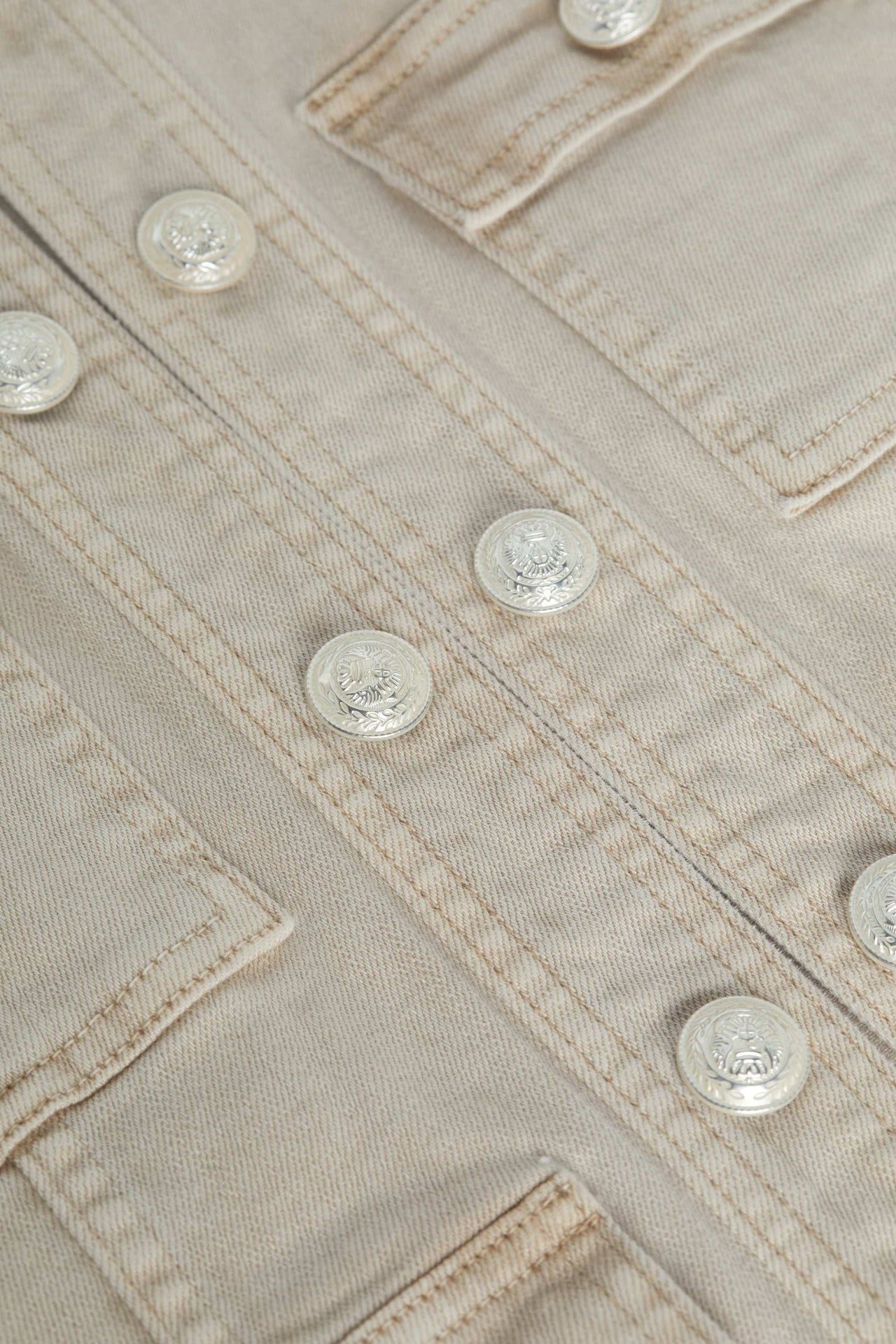 Yari Jean Jacket in Biscuit