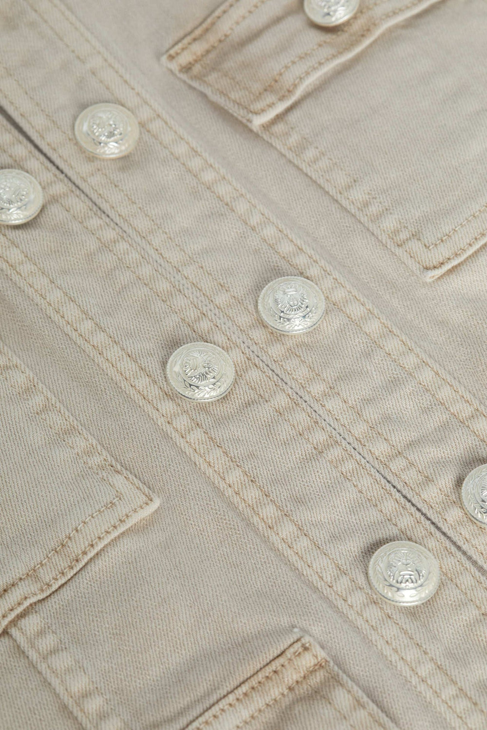 Yari Jean Jacket in Biscuit