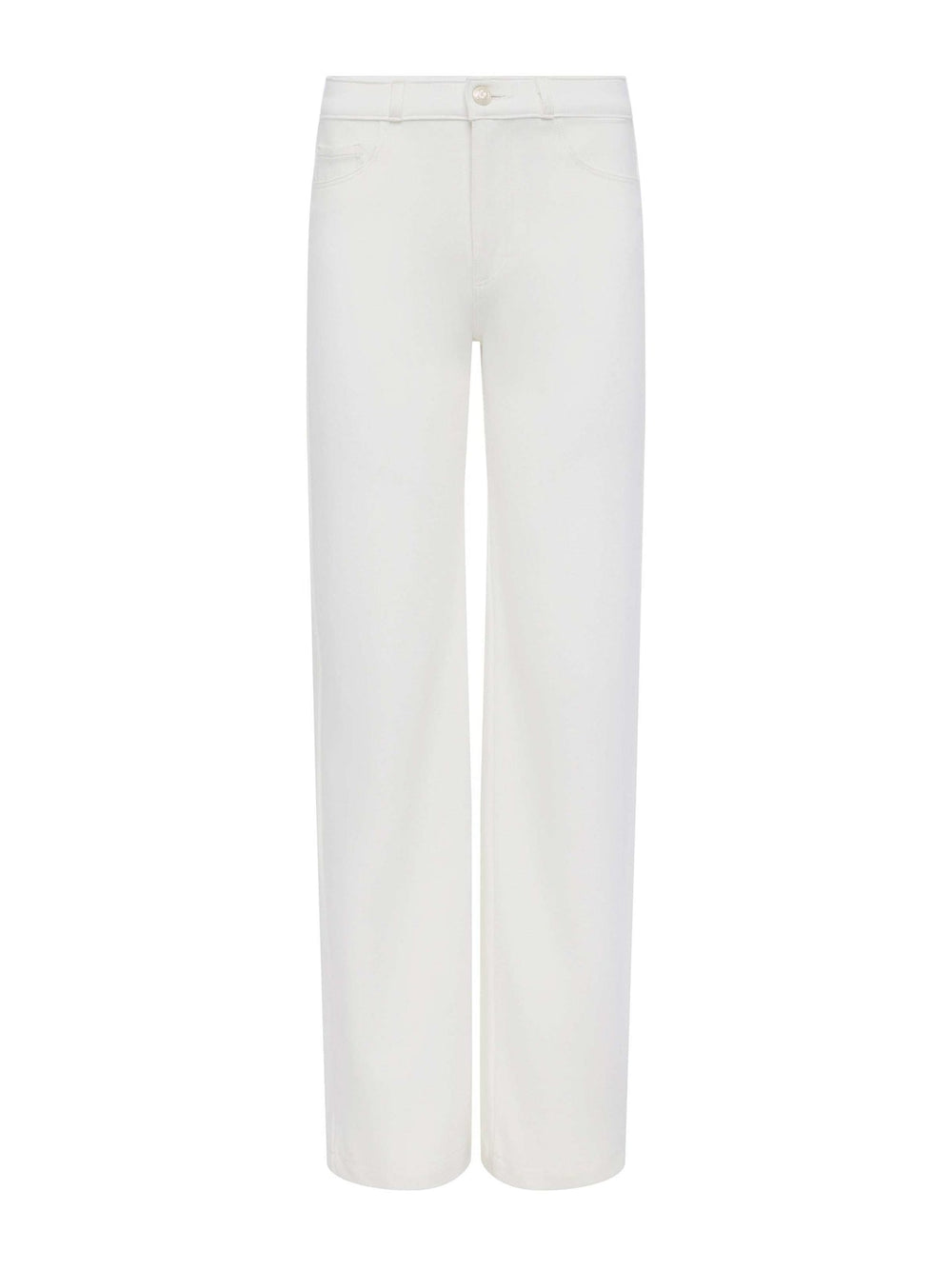 Clayton Wide-Leg Pant in Ivory