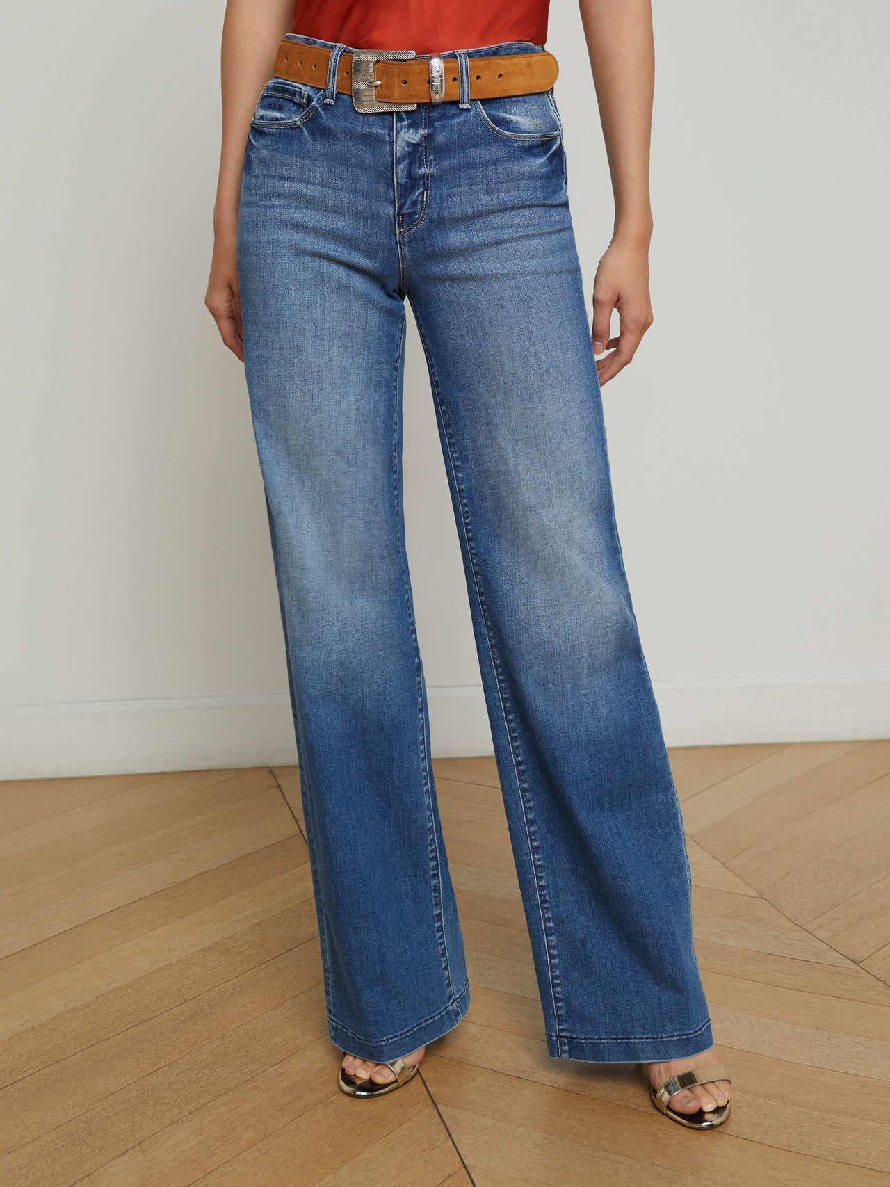 Clayton Wide-Leg Jean in Hampton