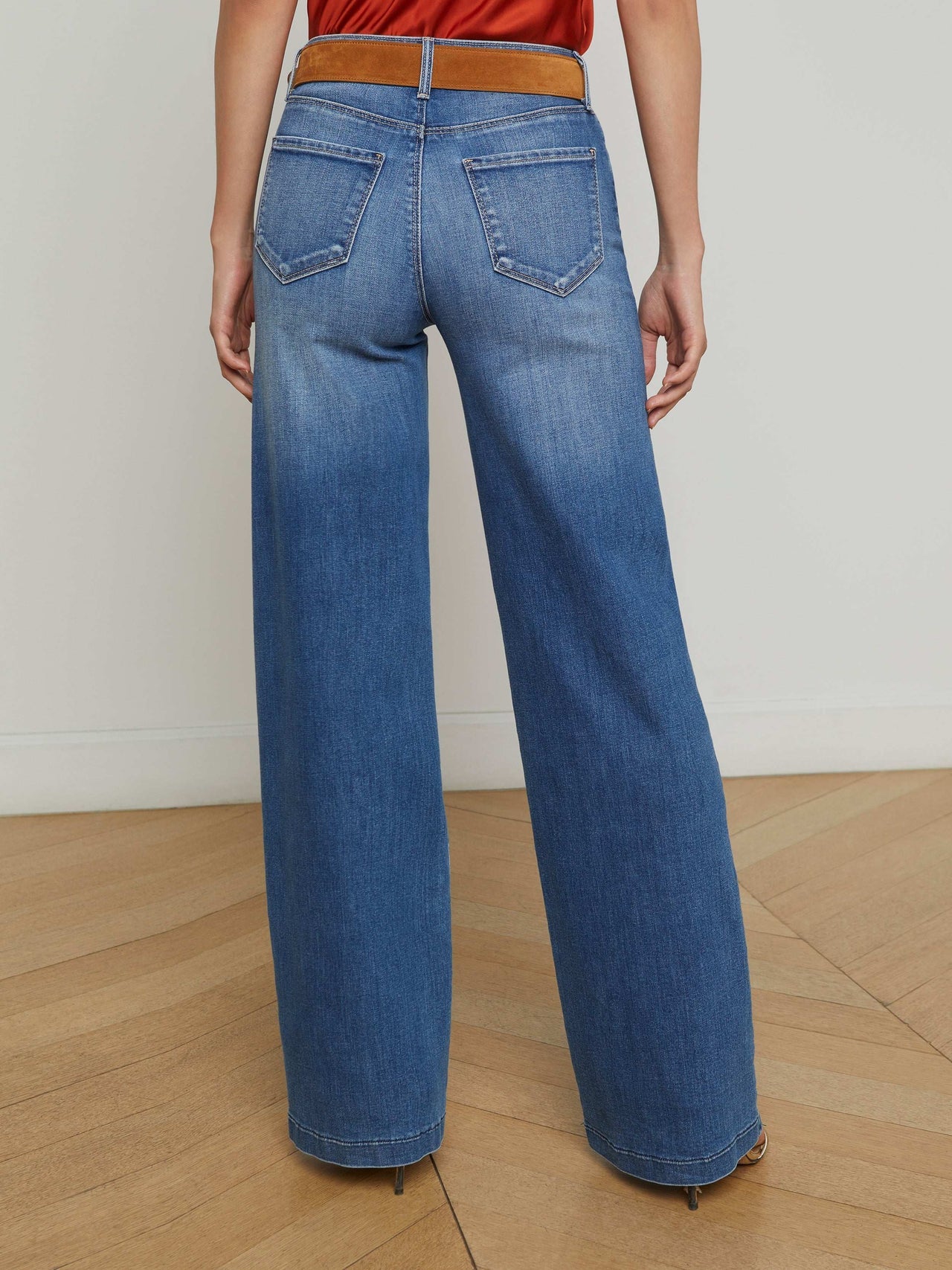 Clayton Wide-Leg Jean in Hampton