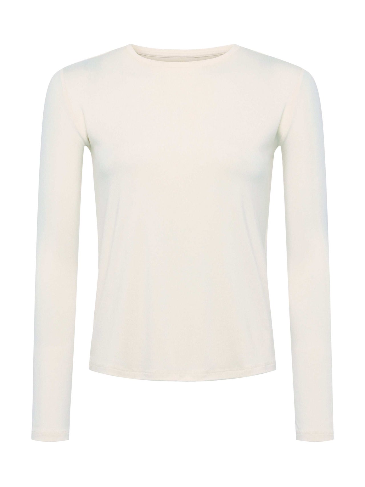 Tess Long Sleeve Tee in Vintage White