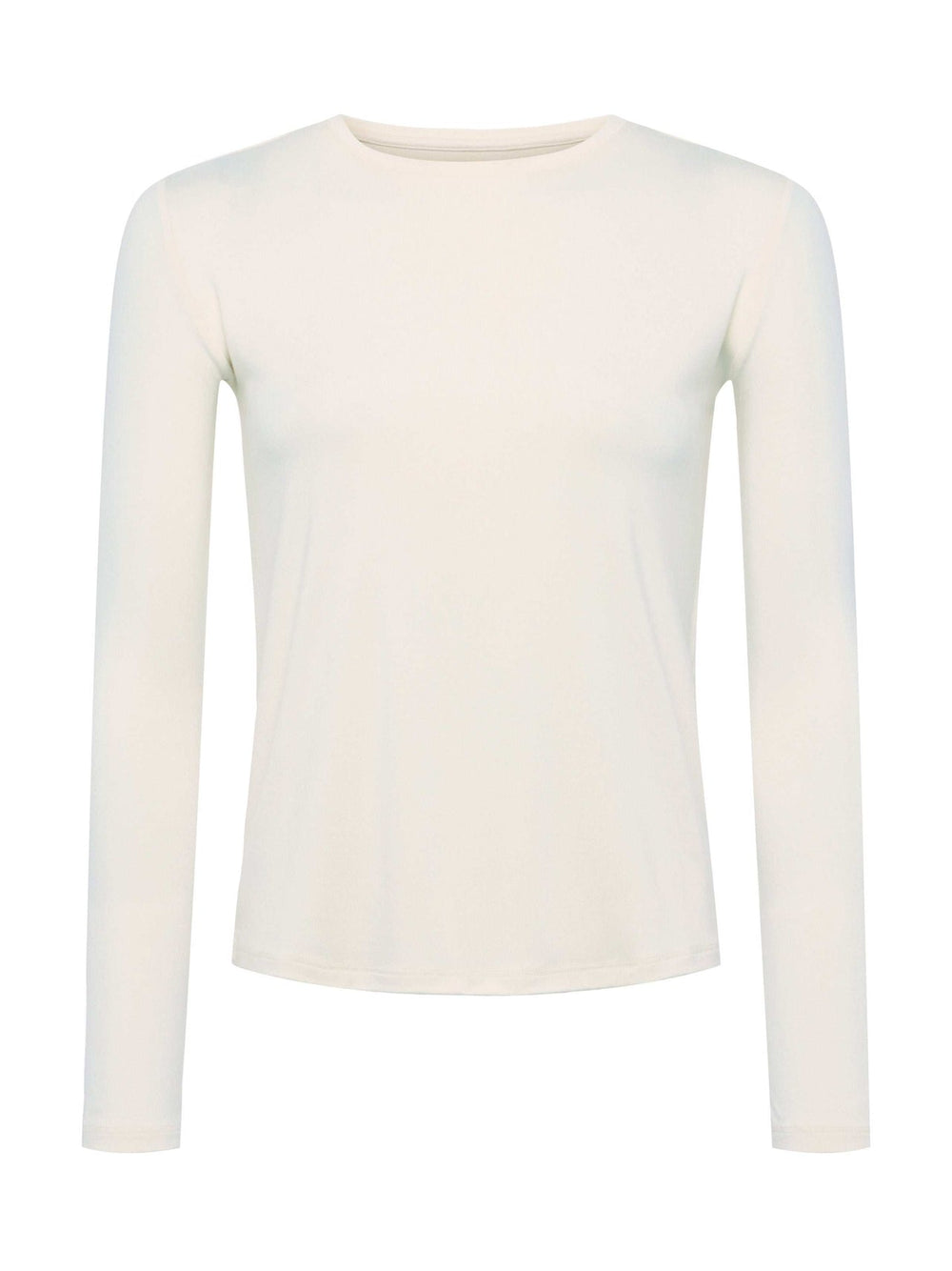 Tess Long Sleeve Tee in Vintage White