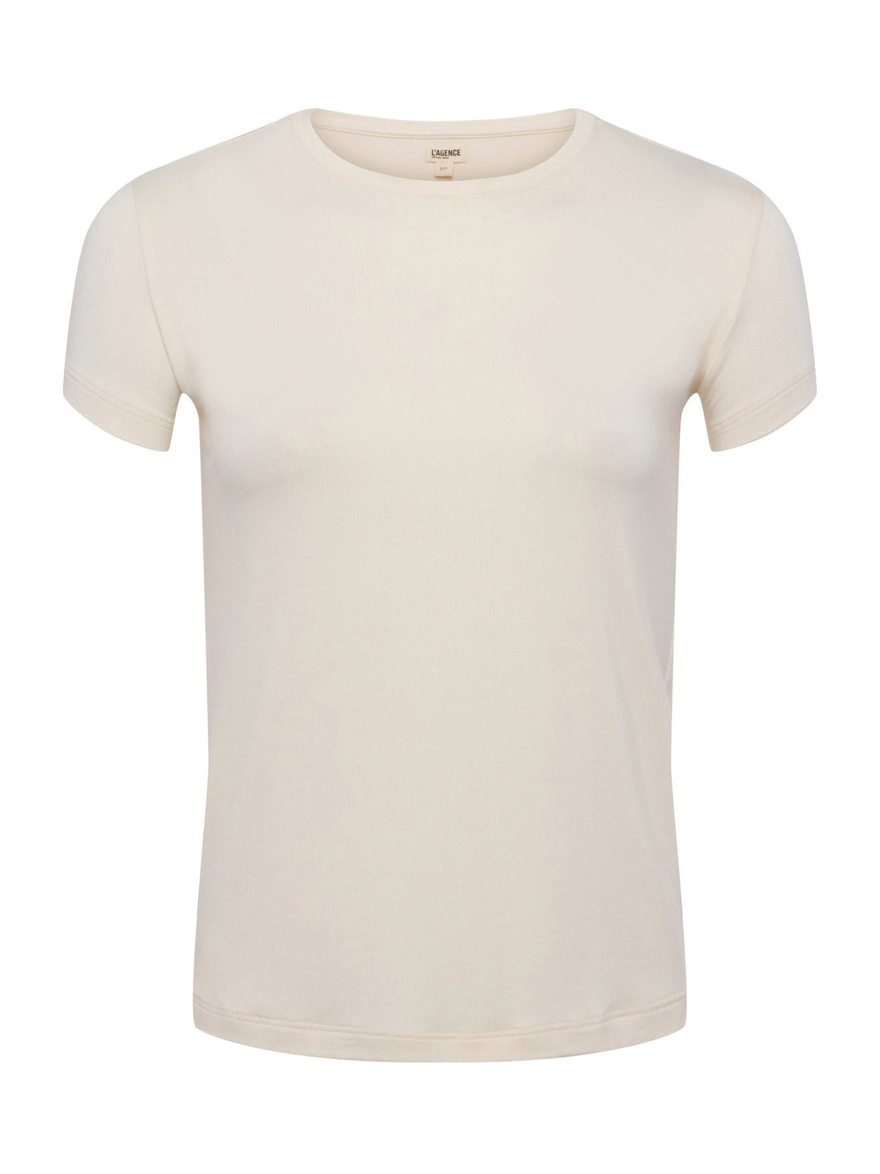 Ressi Fitted Tee in Vintage White