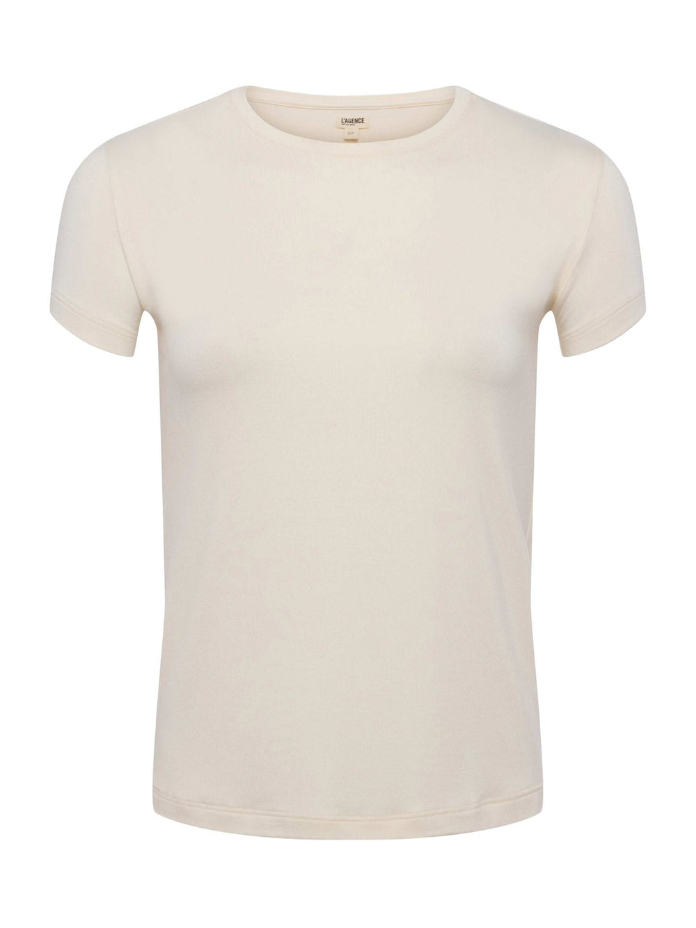 Ressi Fitted Tee in Vintage White