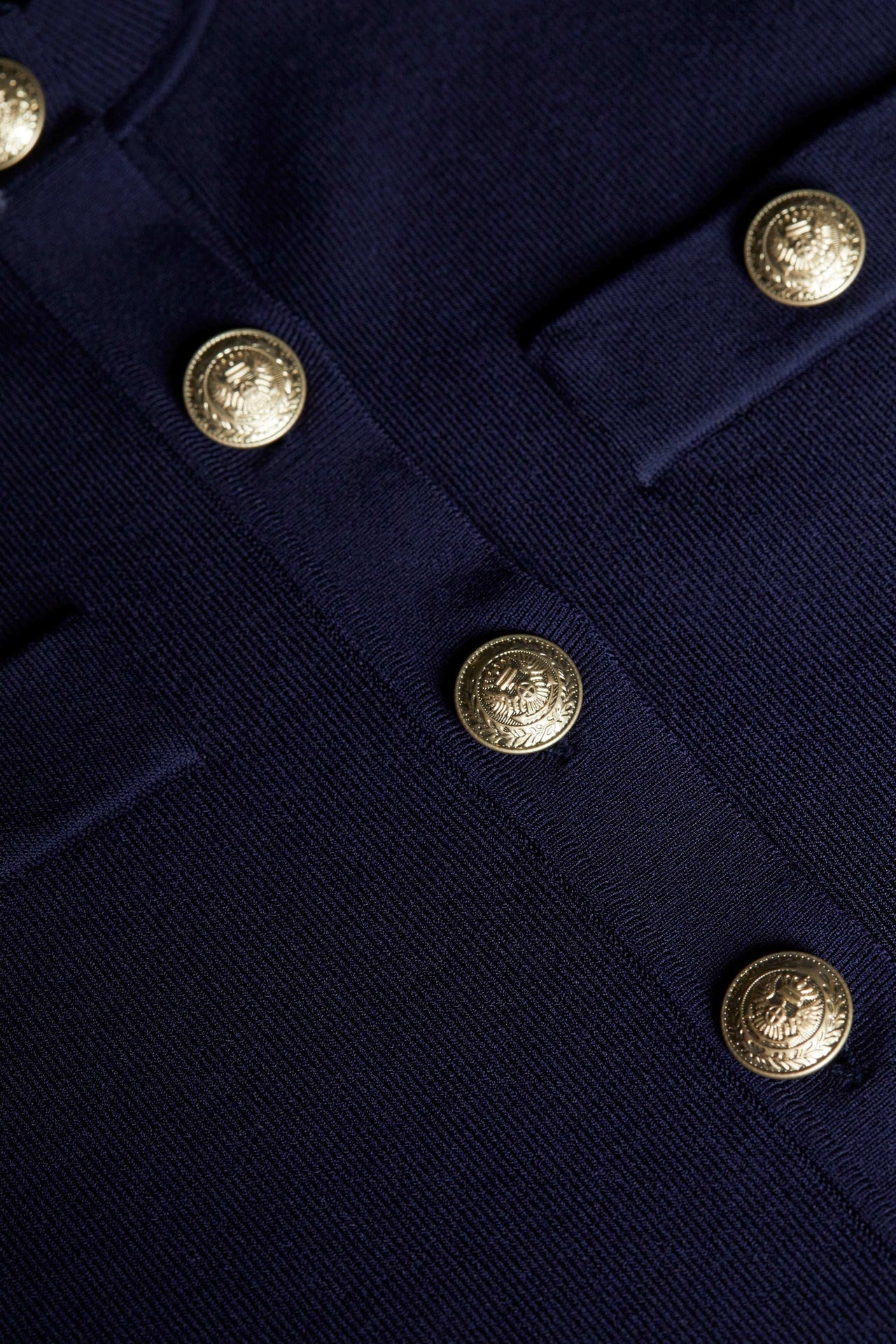 Toulouse Cardigan in Midnight/Gold