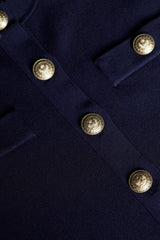 Toulouse Cardigan in Midnight/Gold