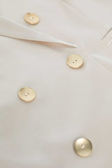 Colin Silk Blazer in Champagne