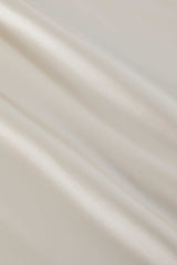 Seridie Silk Slip Dress in Champagne